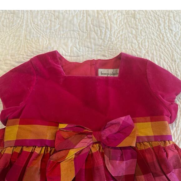 Frances Johnston for Simi Little Girl’s Holiday Dress Sz. 4 - Picture 2 of 6
